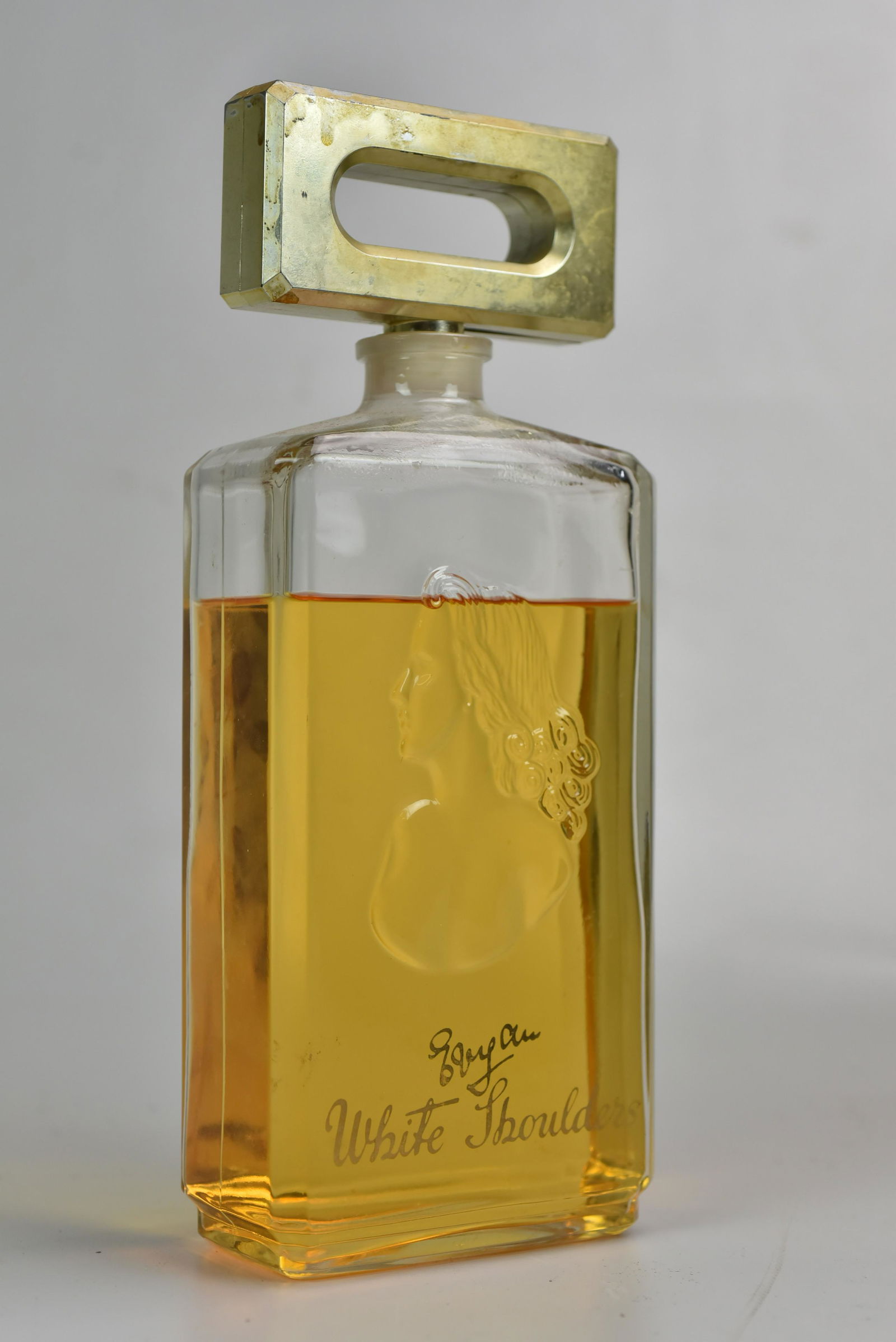 Evyan White Shoulders Large Perfume 200+ Best Art Deco Perfume Bottles