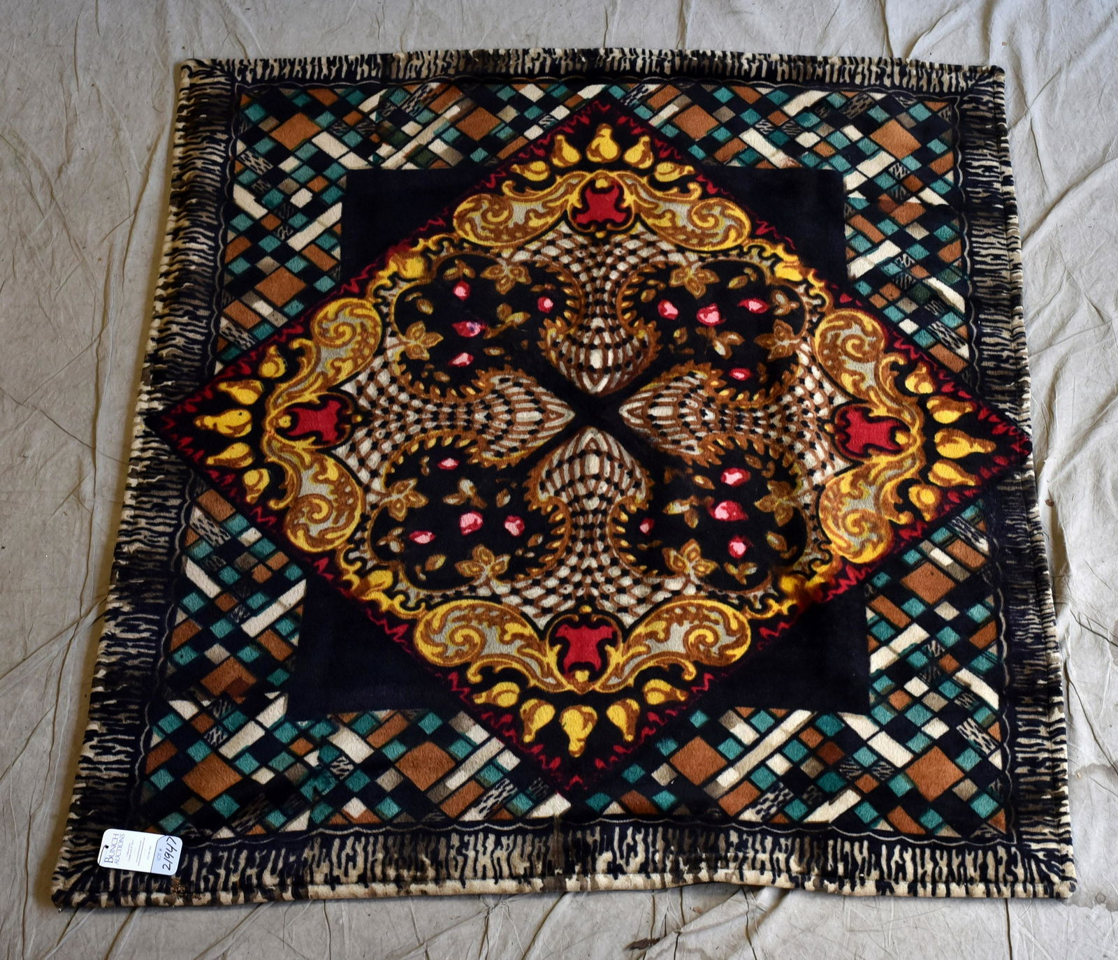 Victorian Chase Mohair Carriage Blanket (1 of 1)