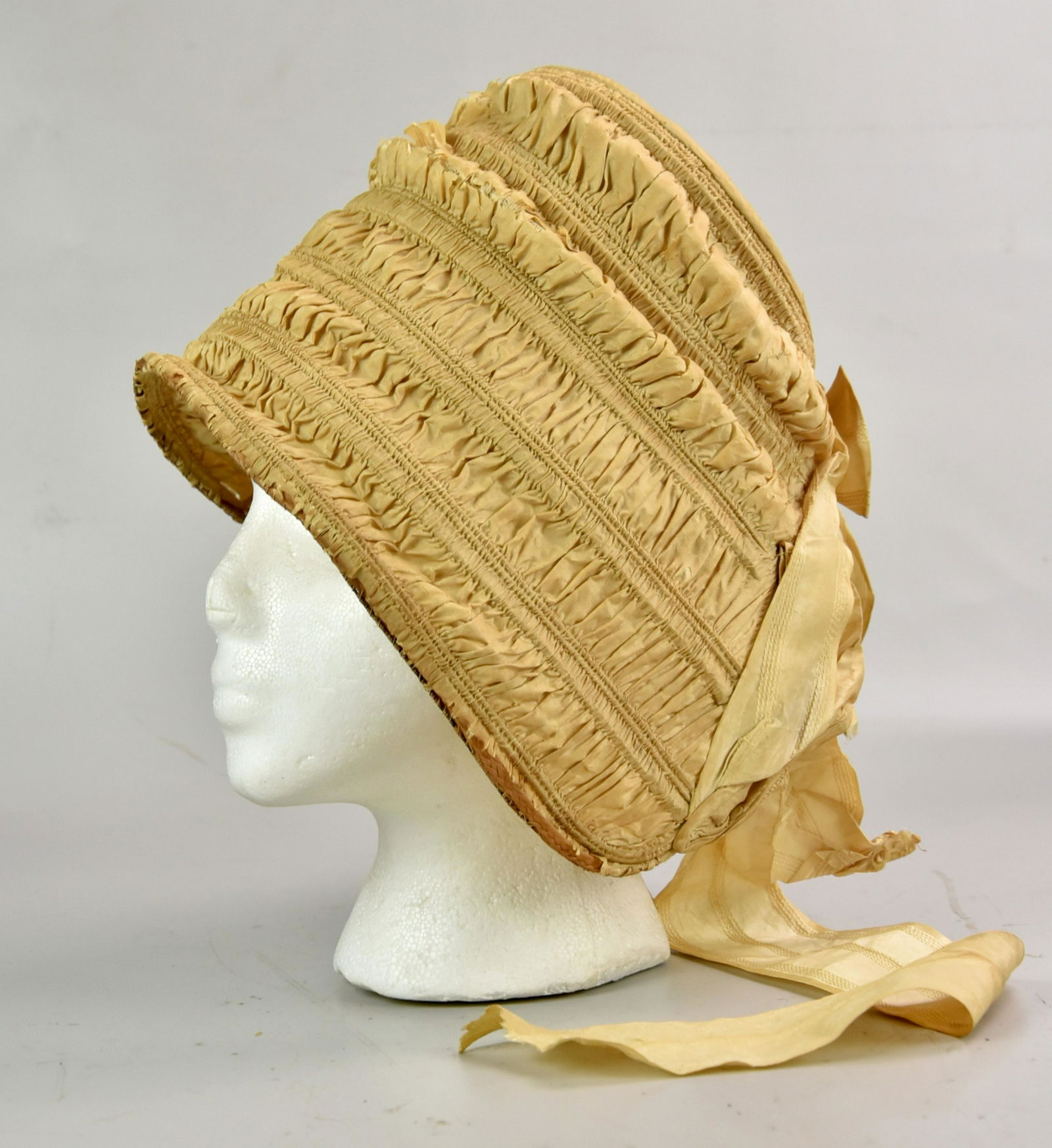 1820's Silk Bonnett (1 of 2)