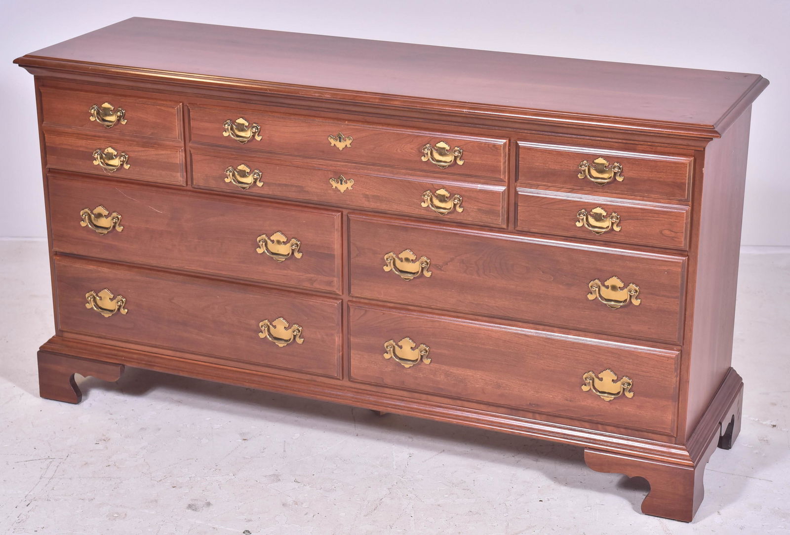 Jamestown Sterling Colonial Cherry Double Dresser Sep 10 2019
