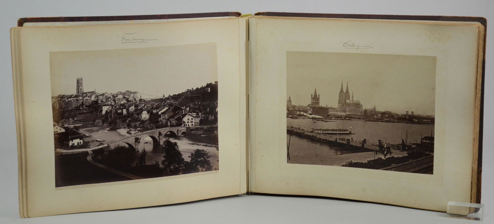 (19th Century) Large Albumen Print Photographs of: 19th Century Albumen Print Photographs of Europe - including Cologne, Paris, London, some with rare pre-WWII imagery.Some are from known photographers, including Giorgio Sommer (1834â€“1914) one
