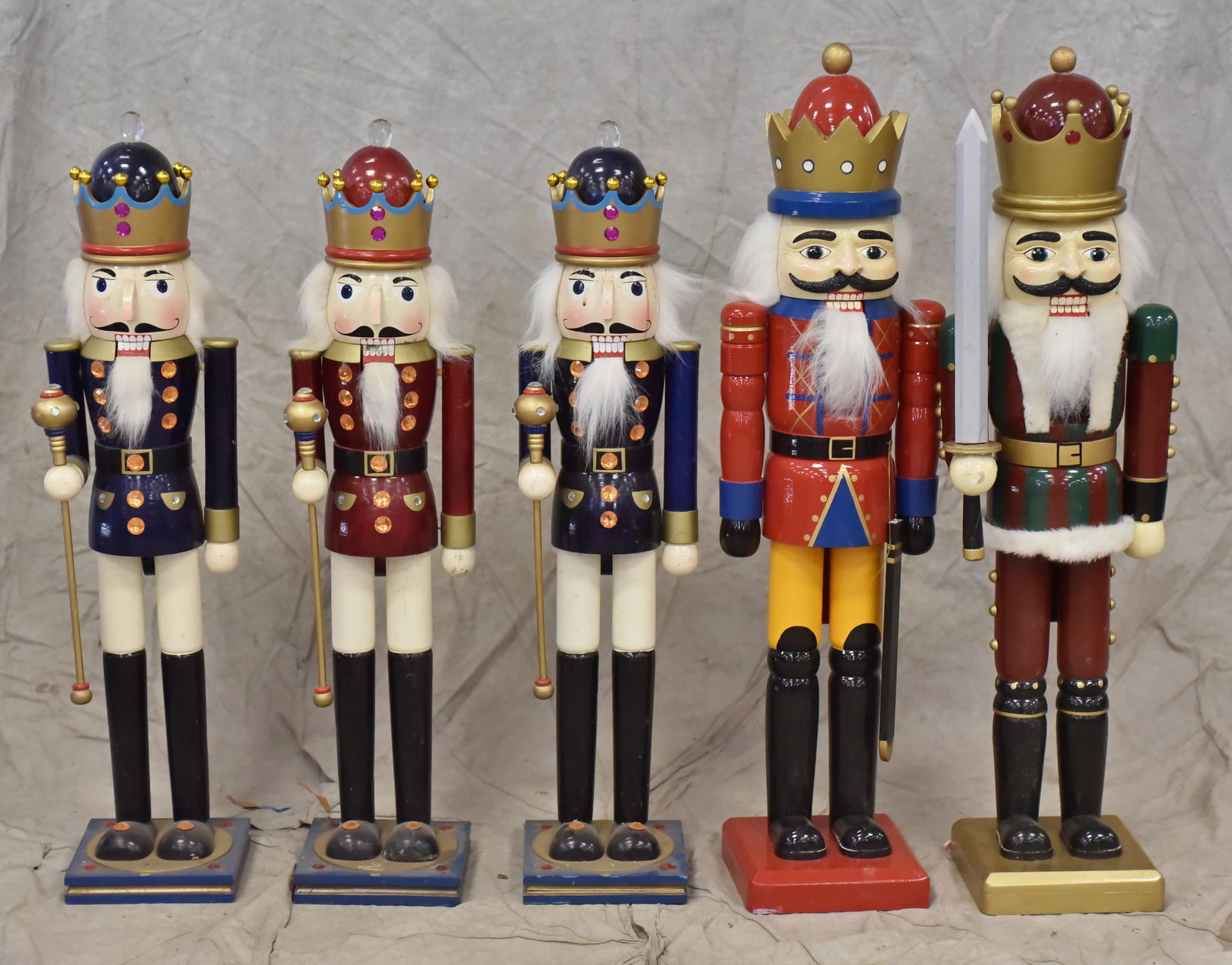 (5) Large King Nutcracker Figures (1 of 1)