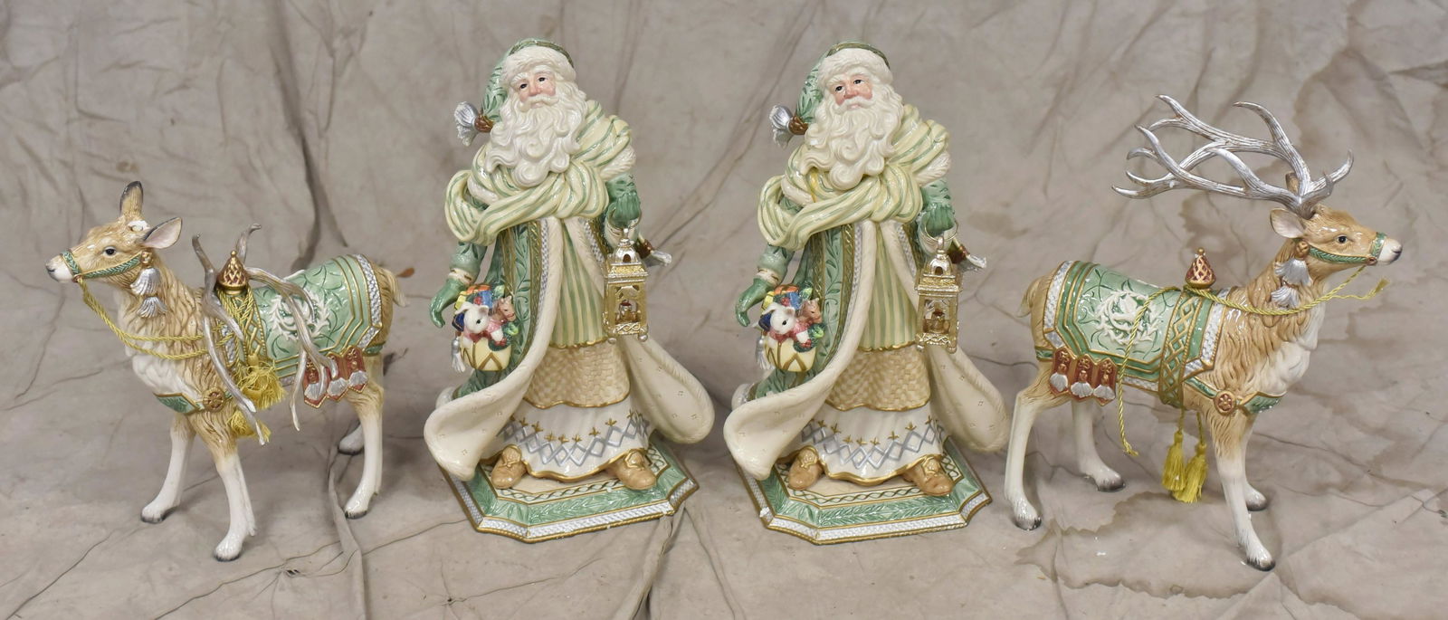 (4) Fitz & Floyd Christmas Figures (1 of 1)