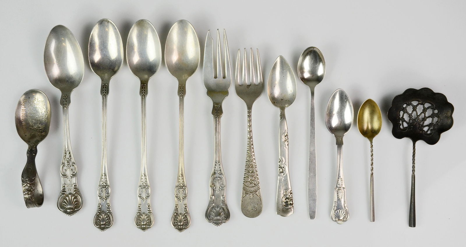 (12) Pcs Sterling Silver Flatware (1 of 1)