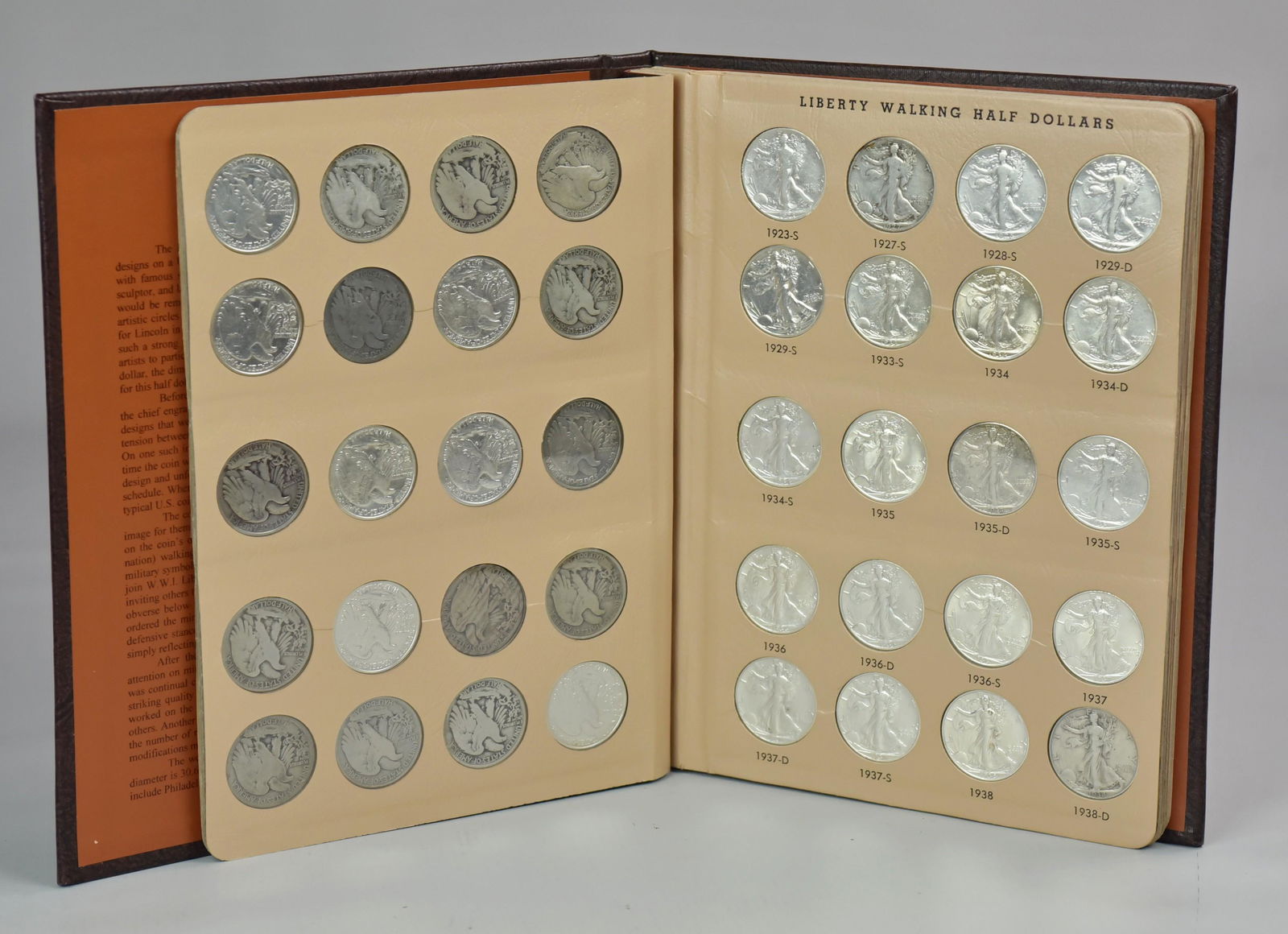 Album:  Liberty Walking Half Dollars Complete Set (1 of 1)