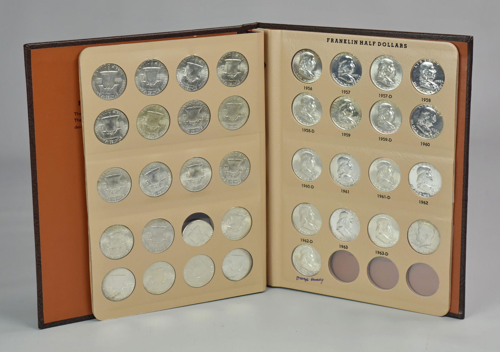 Album:  Franklin Half Dollars Complete Set (1 of 1)