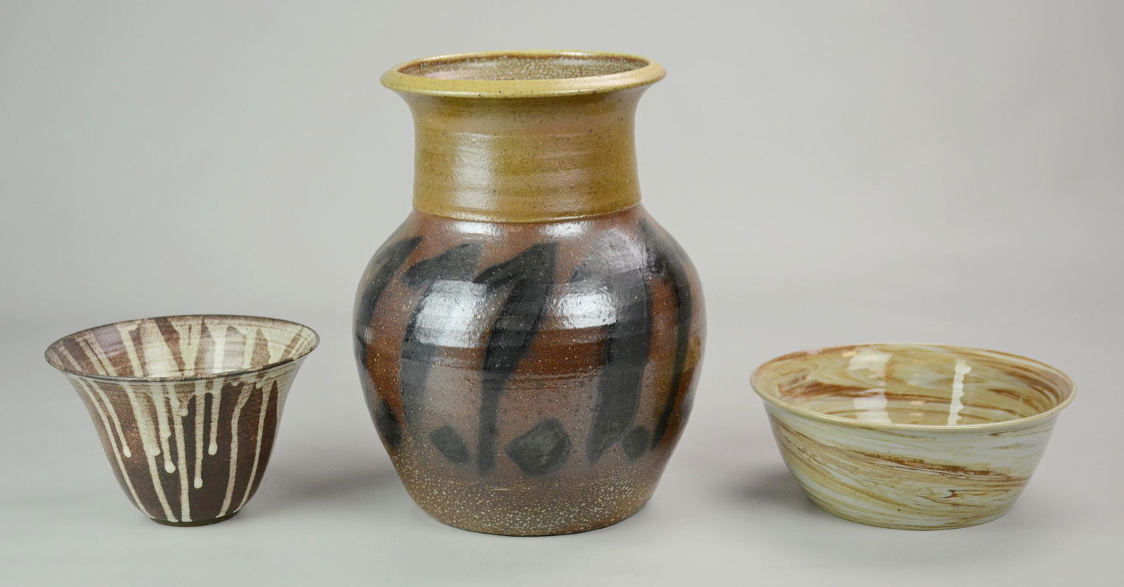 (3) Pieces Art Pottery (1 of 1)