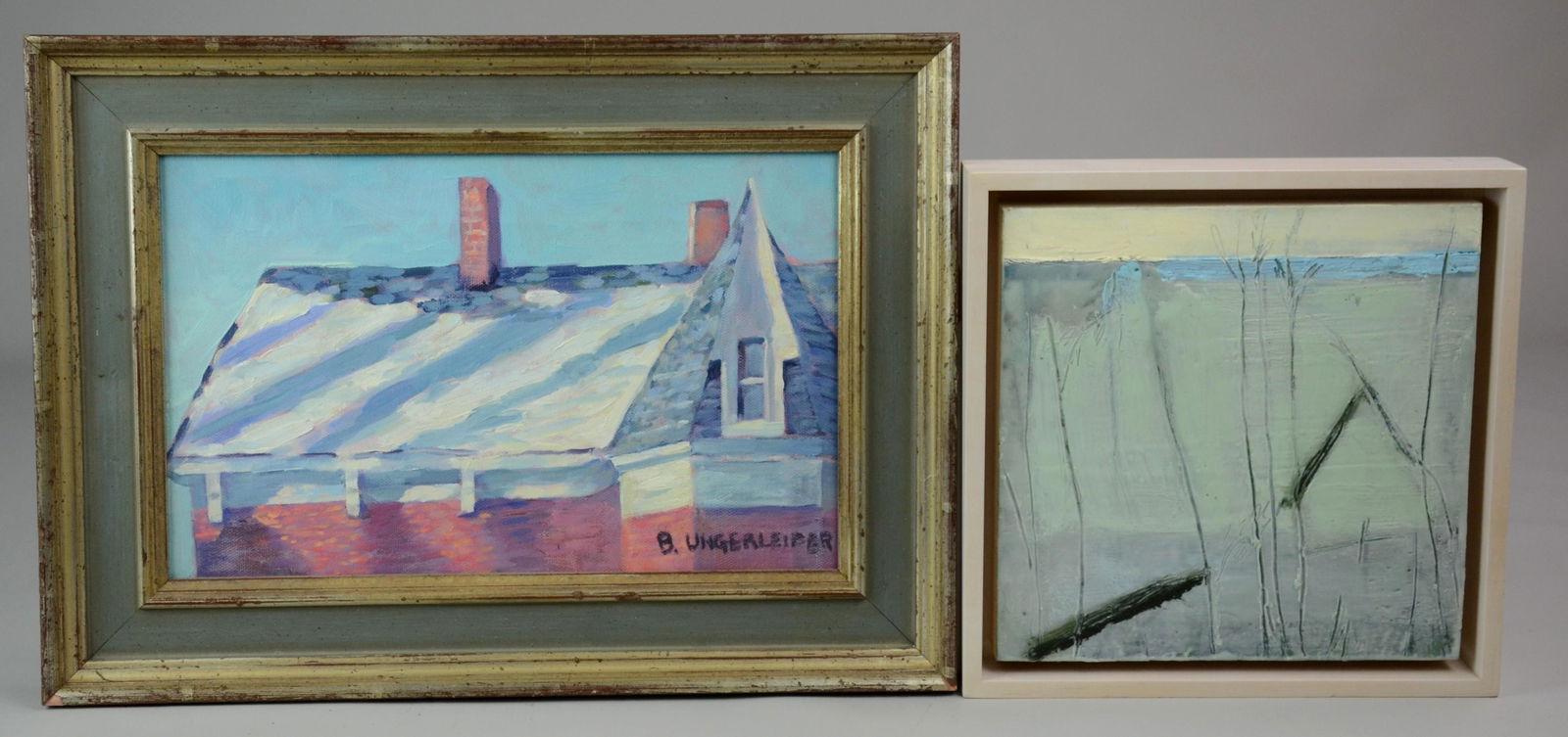 Bernard Ungerleider & Marion Spirn (2) Paintings (1 of 2)