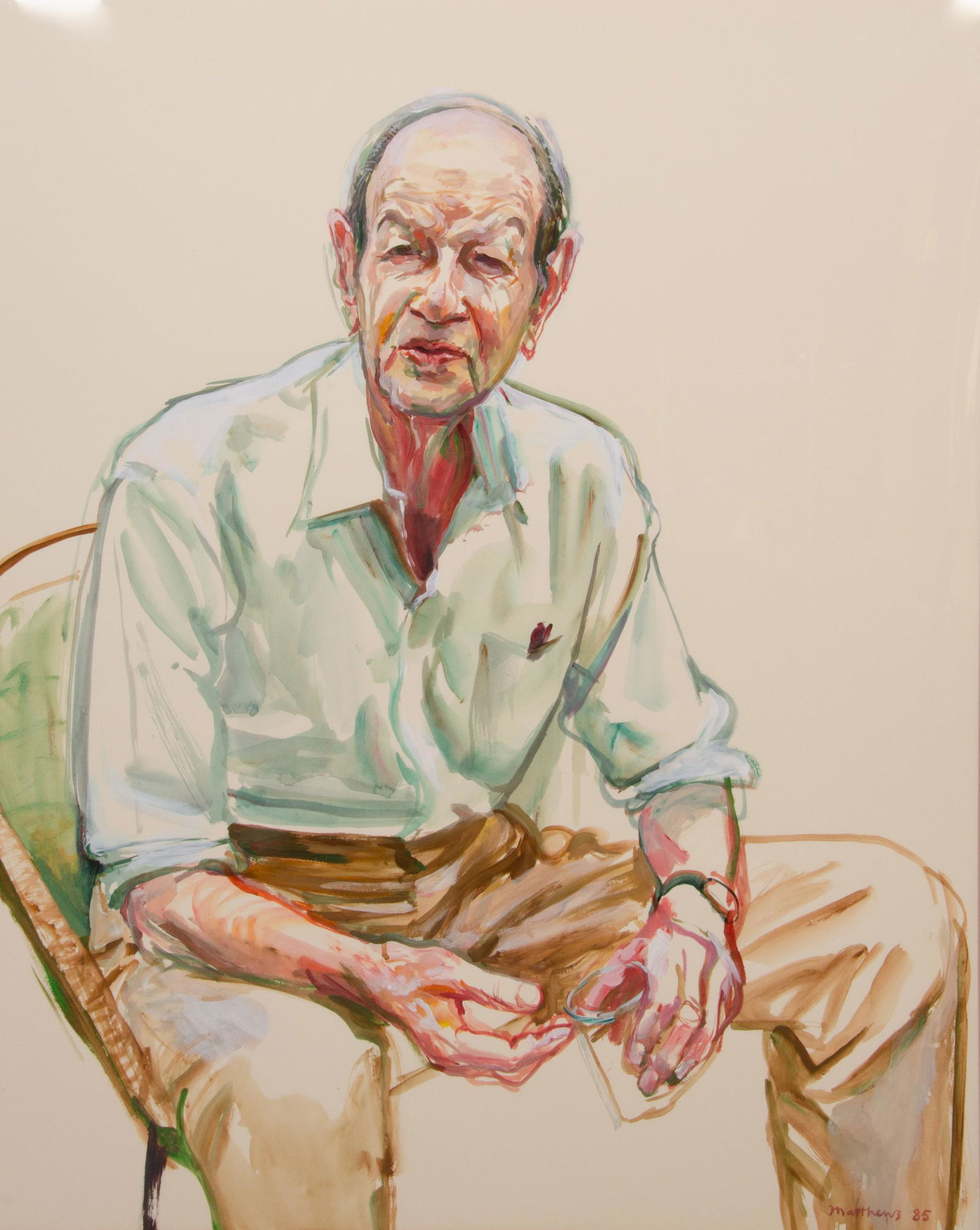Paul Matthews Portrait of Allen Saalburg (1 of 4)