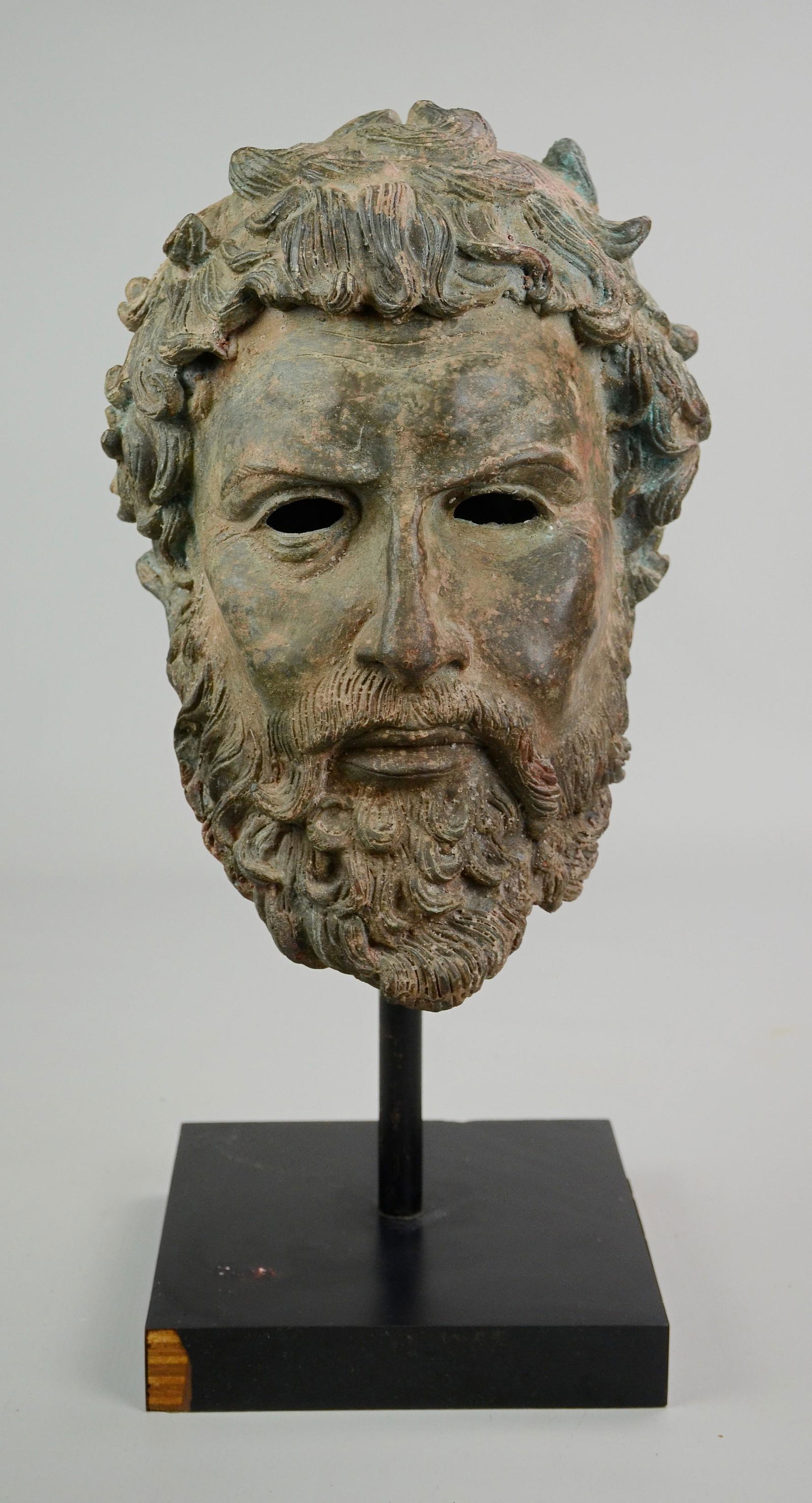 Reproduction Bronze Head of a Classical Figure (1 of 2)