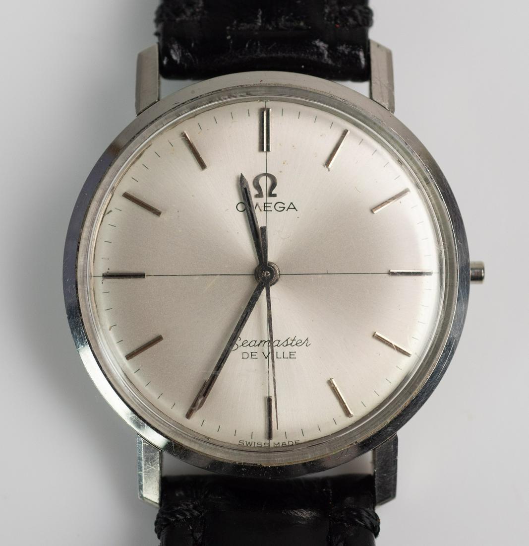 Omega Seamaster DeVille: Omega Seamaster DeVille with missing crown and replaced band.