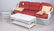 (6) pc Henry Link Trading Co white wicker patio set - 2