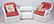 (6) pc Henry Link Trading Co white wicker patio set - 3