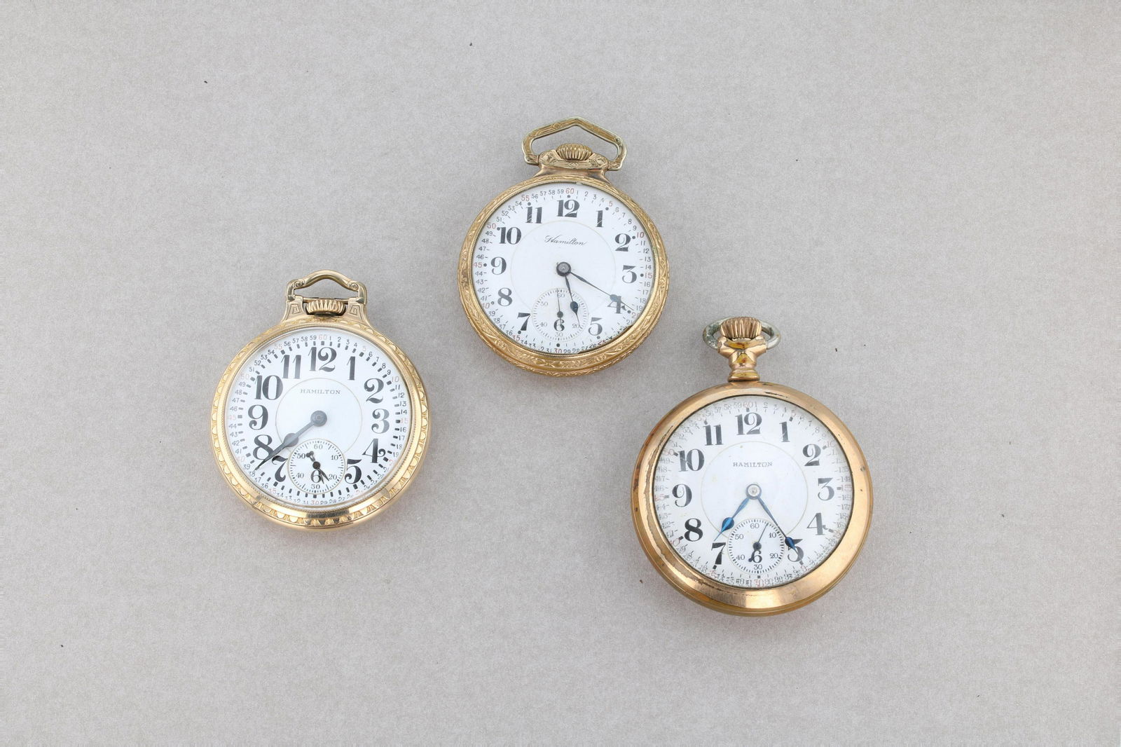 Hamilton Railroad Pocket Watches