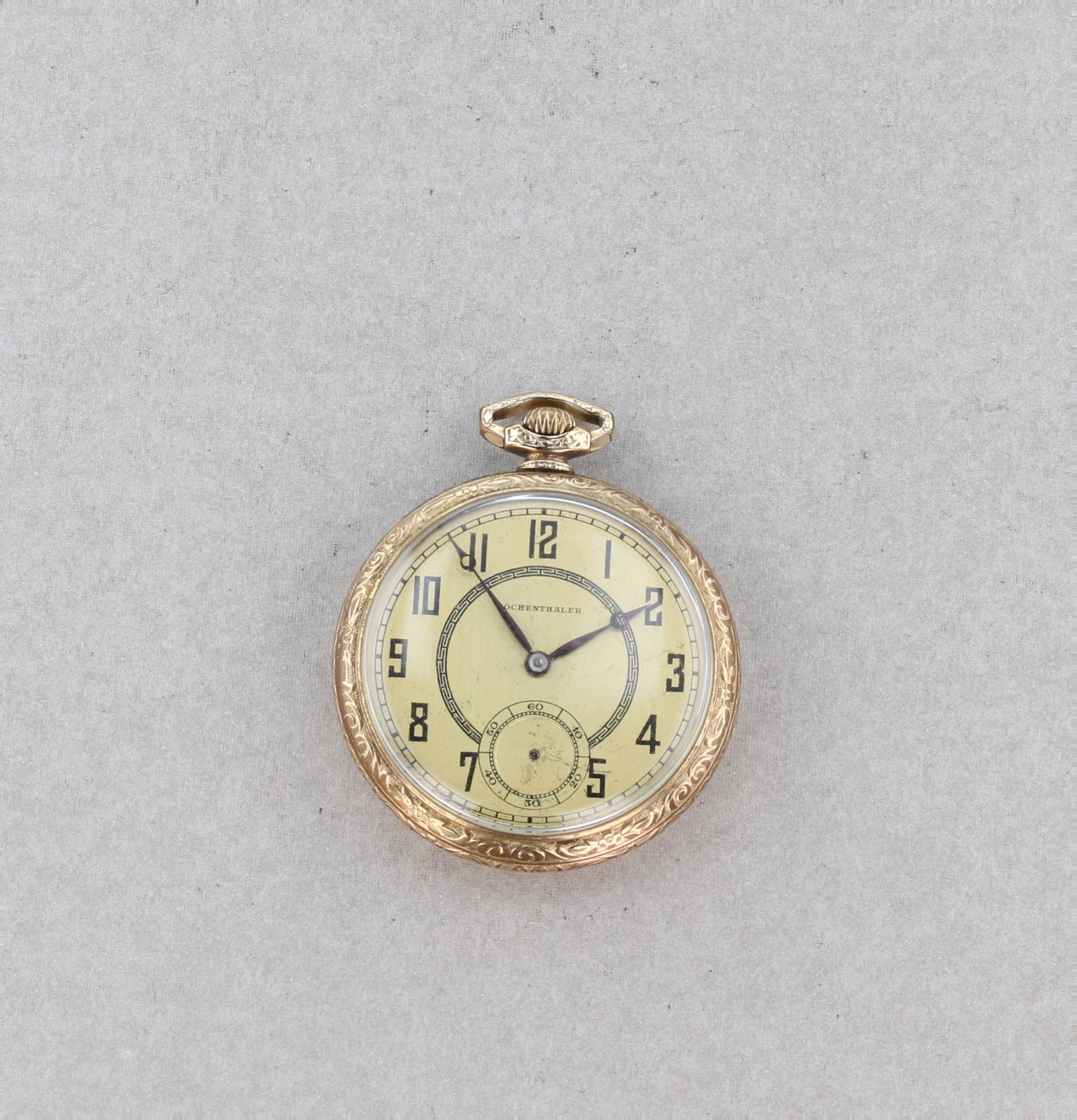 Cochenthaler/ROLEX GF Pocket Watch: COCHENTHALER canadian Pocket watch with Rolex 664, SR#7560664 , for parts repair or restoration. No guarantee is implied.