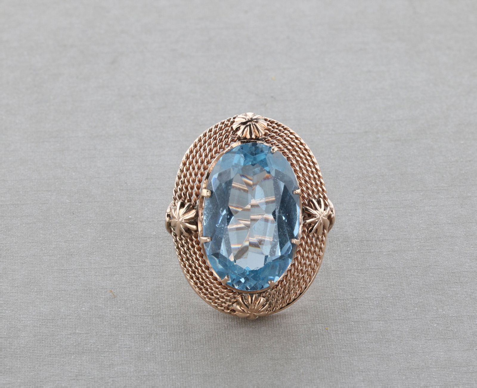 10K Large Gemstone Ring (1 of 2)