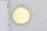 14K Custom Made Bon Voyage Round Medal - 2