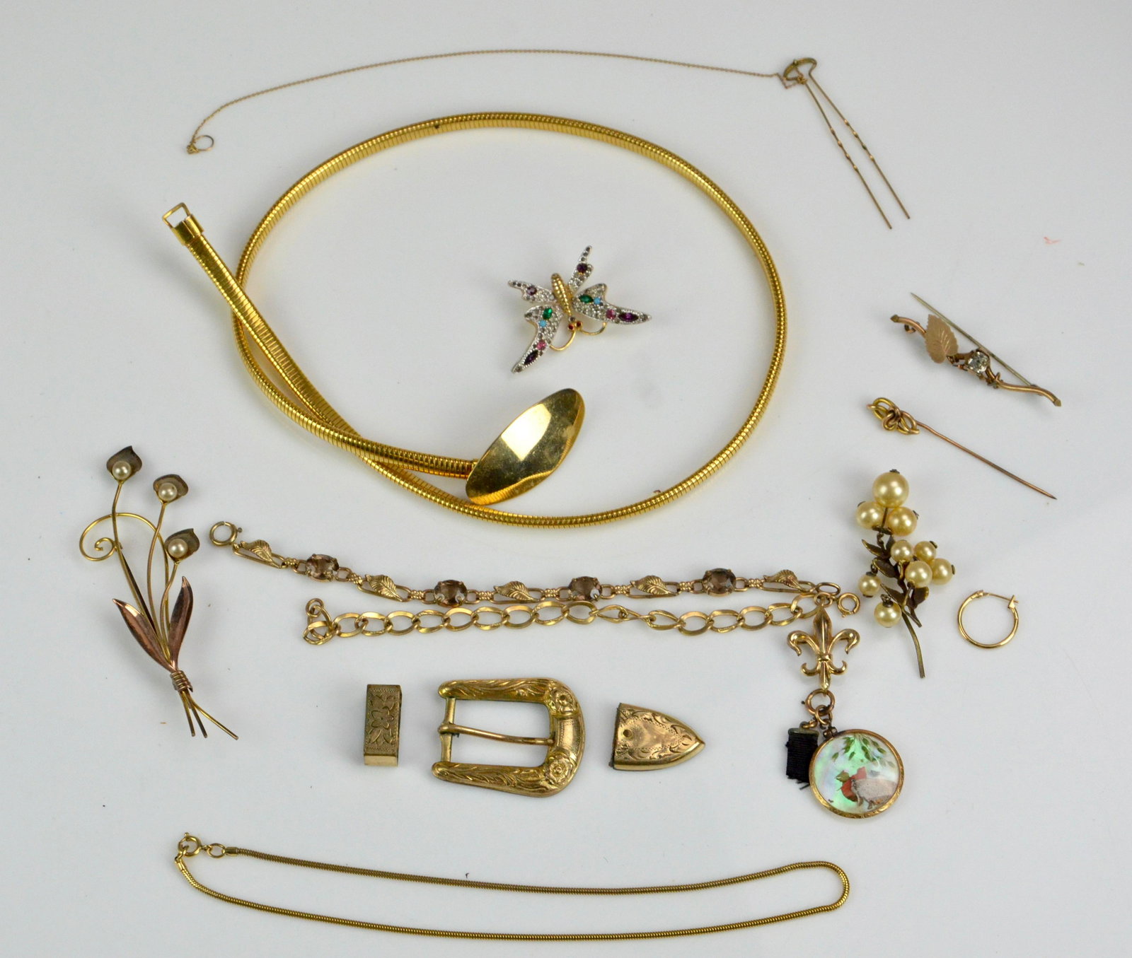Vintage and Victorian Gold Filled Jewelry Lot (1 of 1)