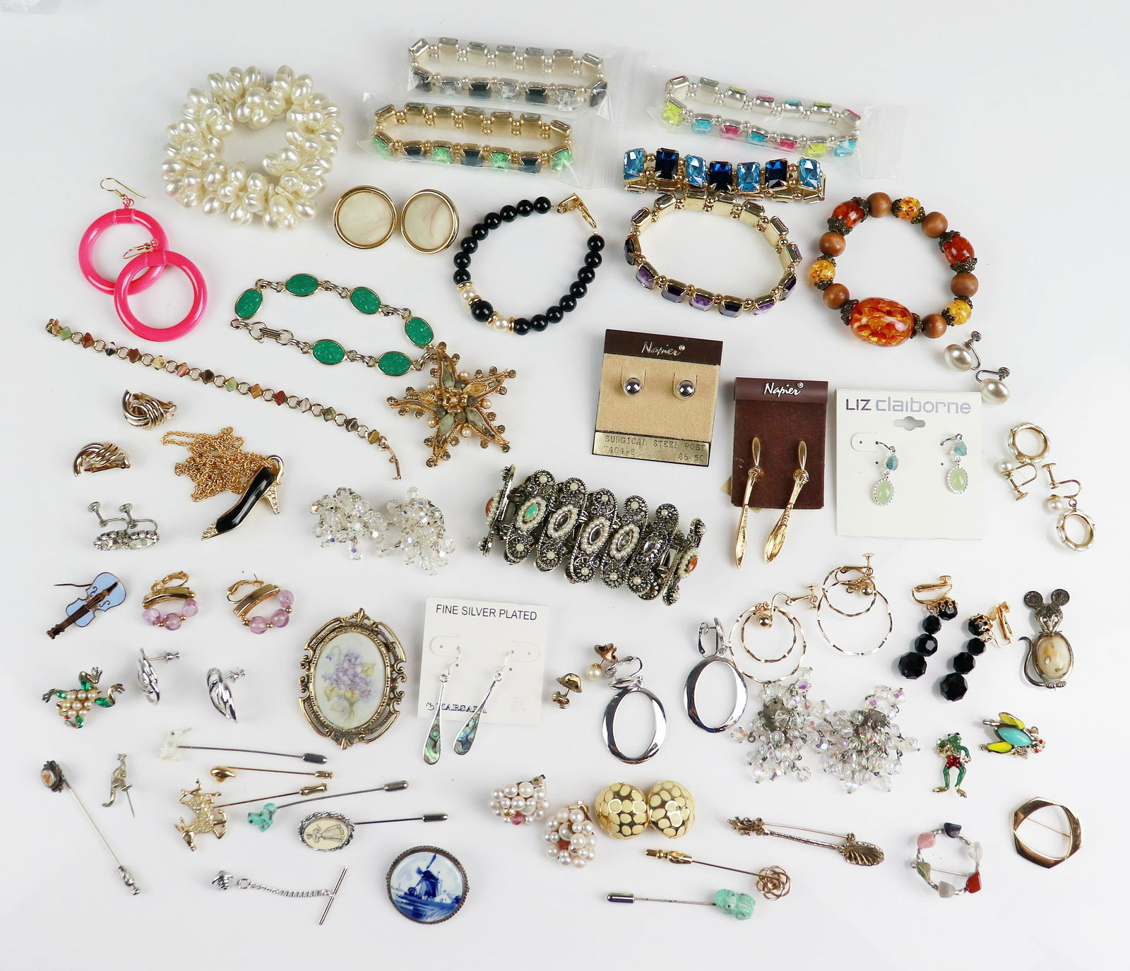 Vintage Jewelry and Signed Earrings Collection (1 of 1)