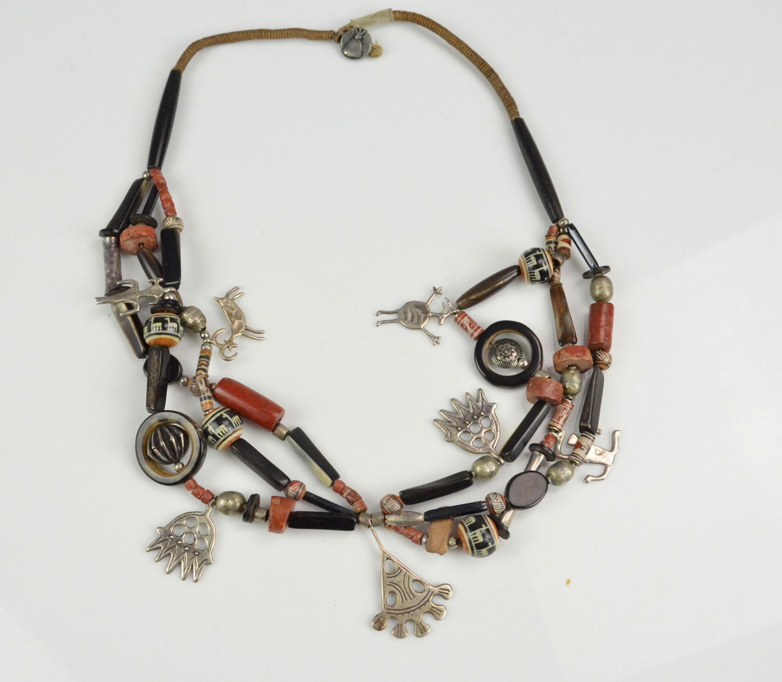 Mary & Doug Handcock Beaded Signed Necklace (1 of 1)