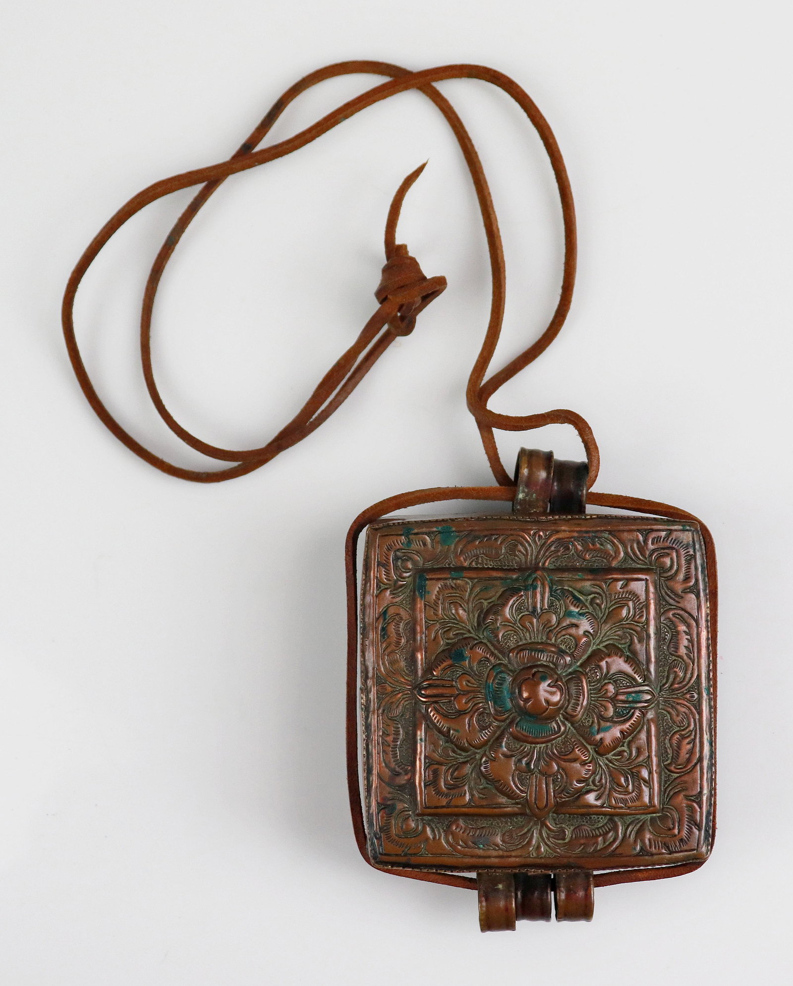 Copper Gau Box Ladakh, India Relic Box (1 of 1)