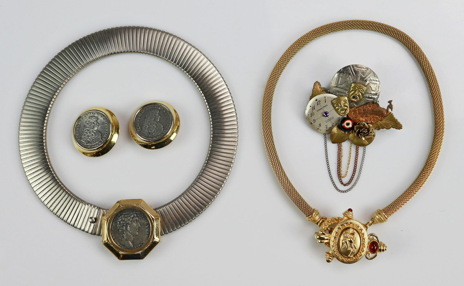 (4) Pc Designer Jewelry Lot Ben-Amum, Ciner (1 of 1)