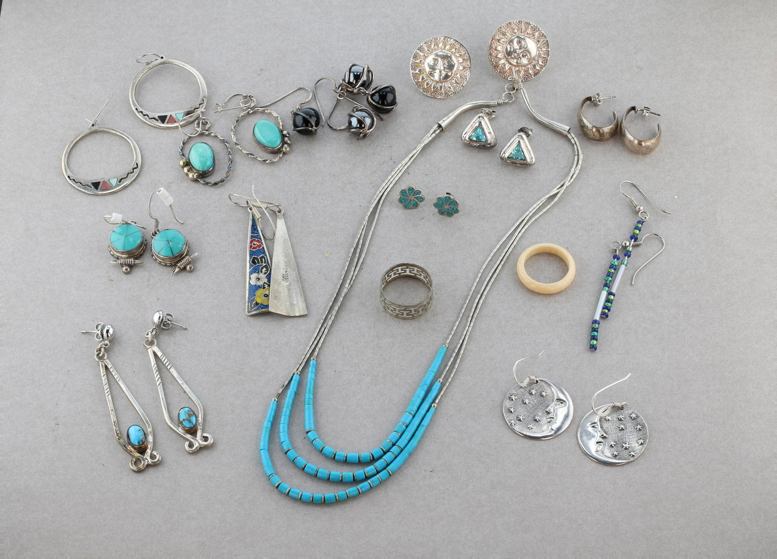 Lot of Sterling Silver Jewelry (1 of 1)