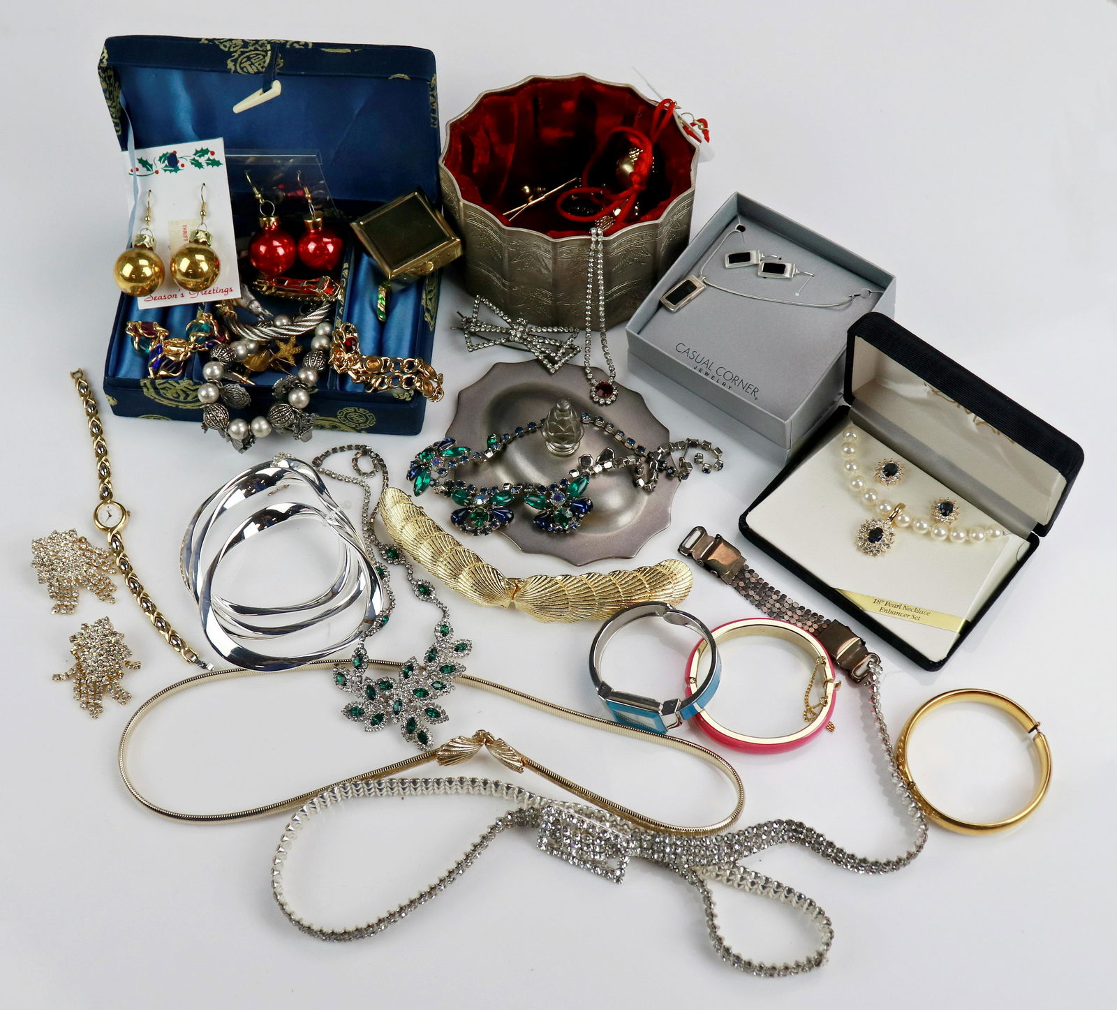Mixed Lot Of Rhinestone and Costume Jewelry (1 of 1)