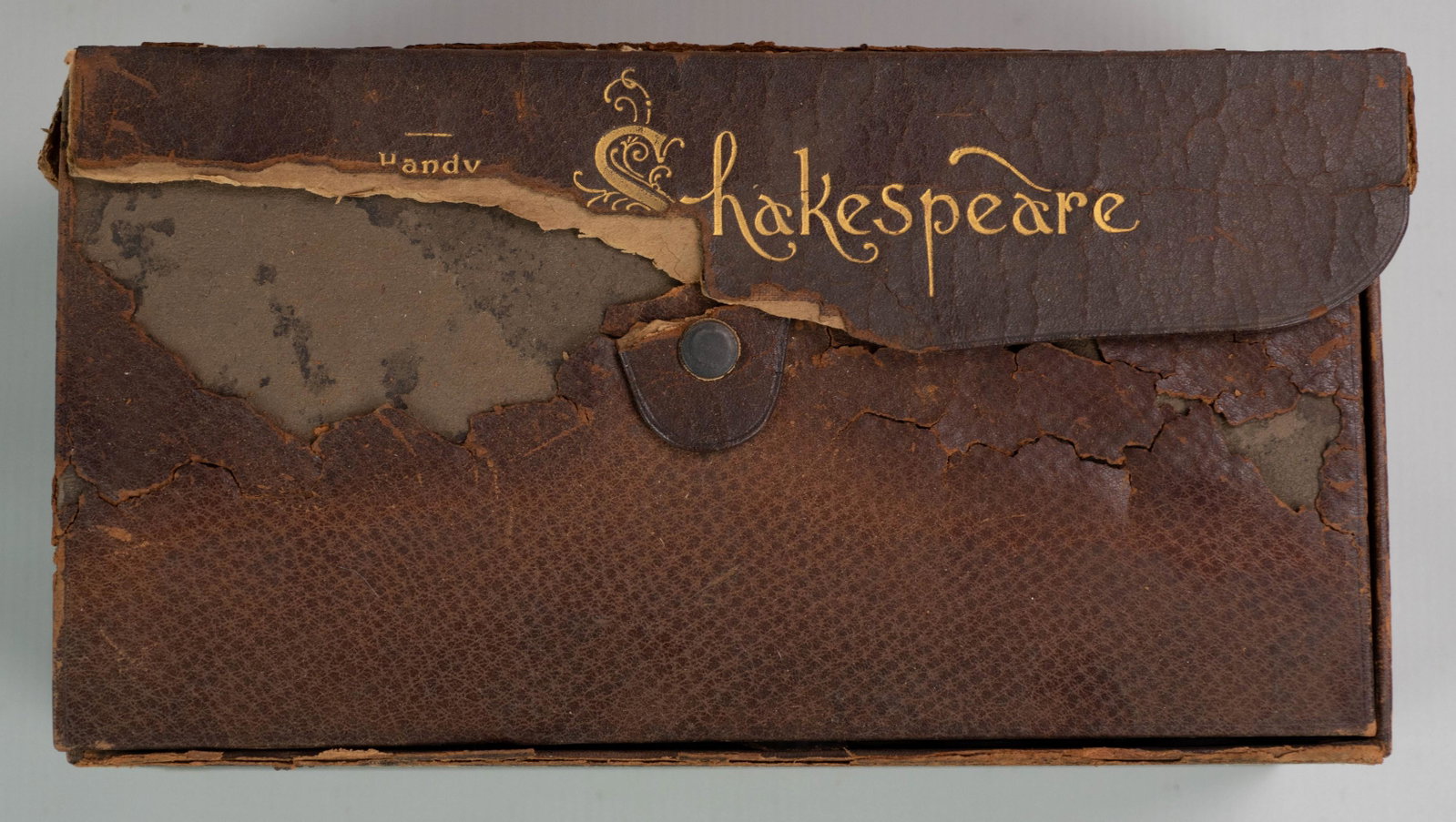 (12) "Handy Shakespeare" David McKay pocket editions,: (12) "Handy Shakespeare" David McKay pocket editions, with box (Handy Stratford Edition, McKay Philadelphia); no publishing date shown but obviously turn-of-the-century, missing volume #9 From the Fra