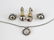 (3) Pc lot of Vintage Lagos Caviar Sterling Jewelry