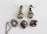 (3) Pc lot of Vintage Lagos Caviar Sterling Jewelry - 3