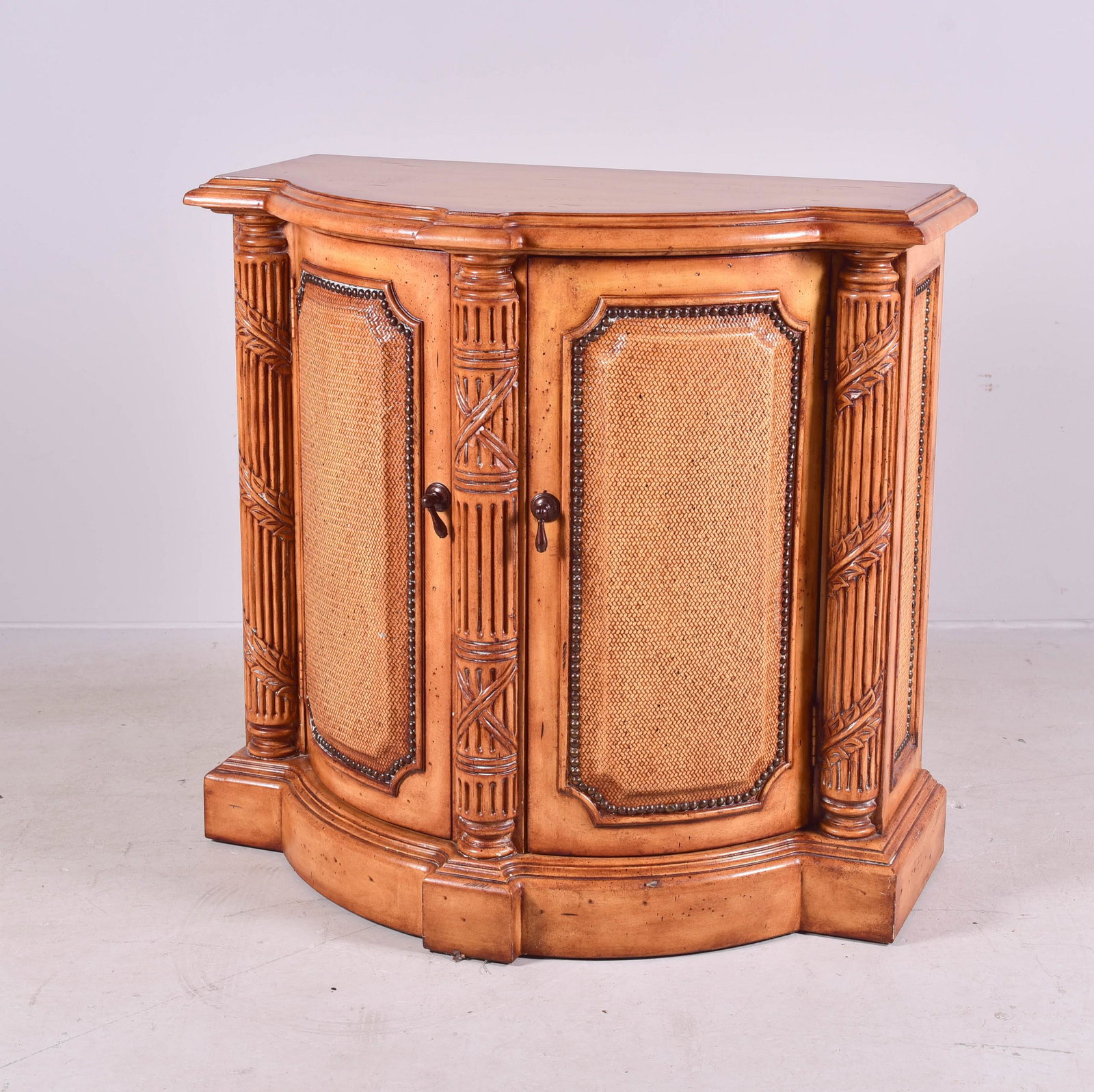 Decorative 2 door credenza: Decorative 2 door credenza, 34" h x 36" w
