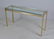 Modern Design glass top console table