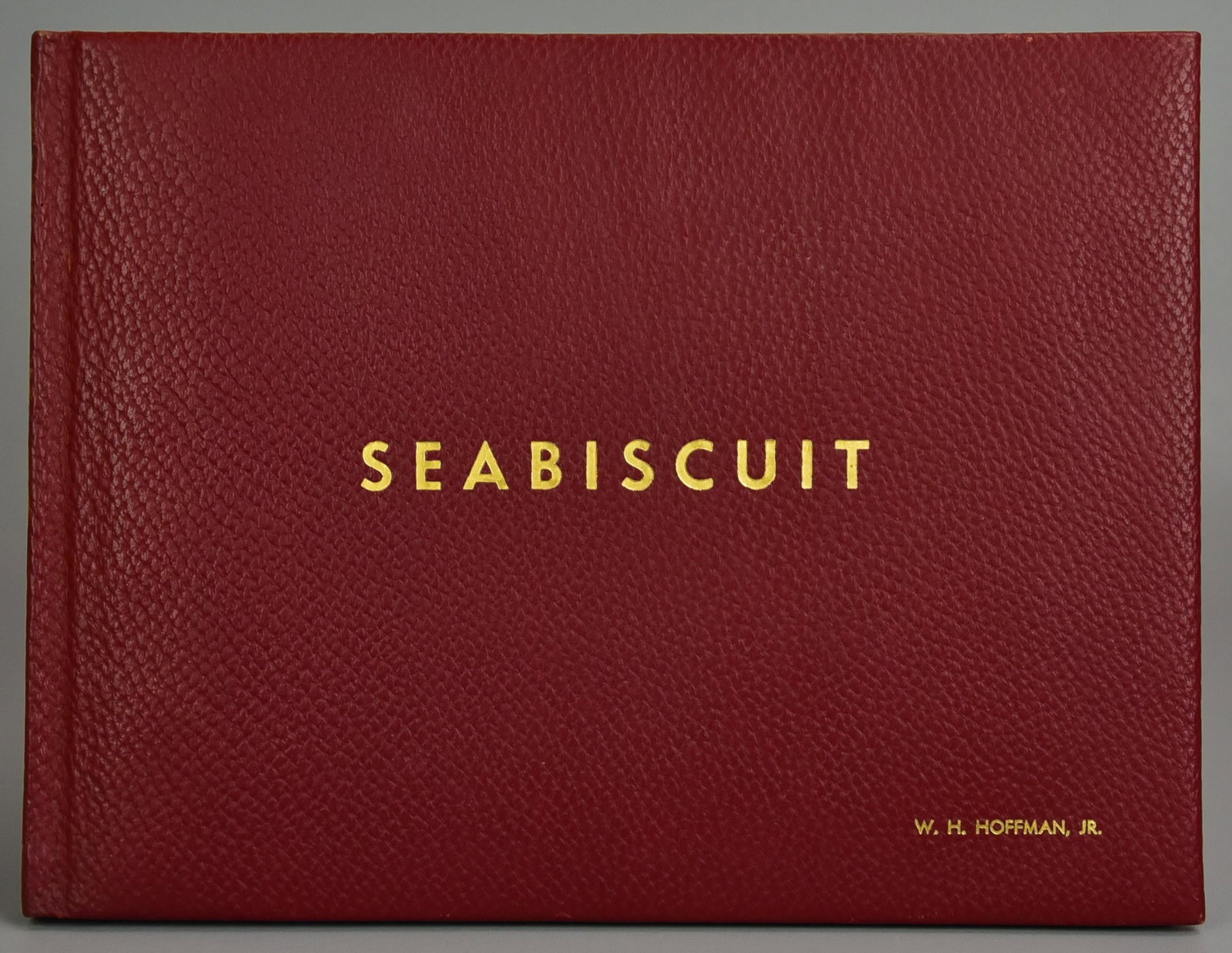 "Seabiscuit", B K Beckwith Edition 128/300: "Seabiscuit", B K Beckwith Edition 128/300, "Seabiscuit: The Saga of a Great Champion", rare limited edition of only 300 presentation copies created for Seabiscuit's owner, Charles S. Howard, this cop