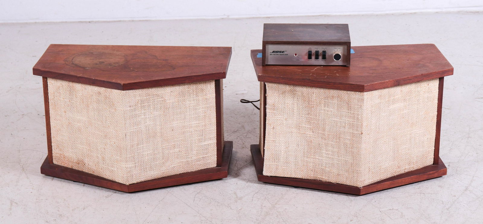 Bose 901 Series II Speaker System: Bose 901 Series II Direct/Reflecting Speaker System, c/o 2 speakers & active equalizer, serial #110480