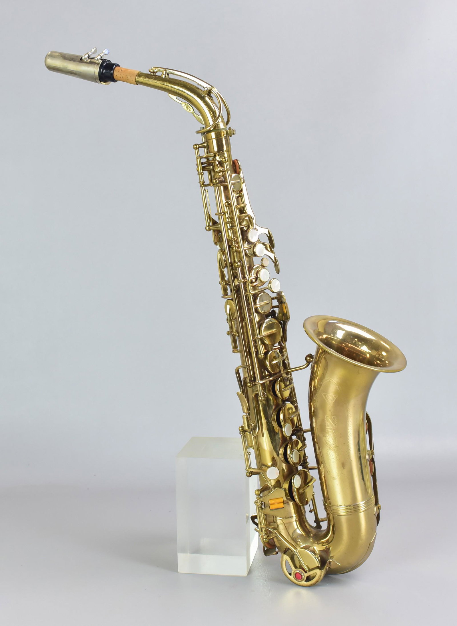 Vito Alto Saxophone: Vito alto saxophone, serial #9177A, no case, surface scratching & wear