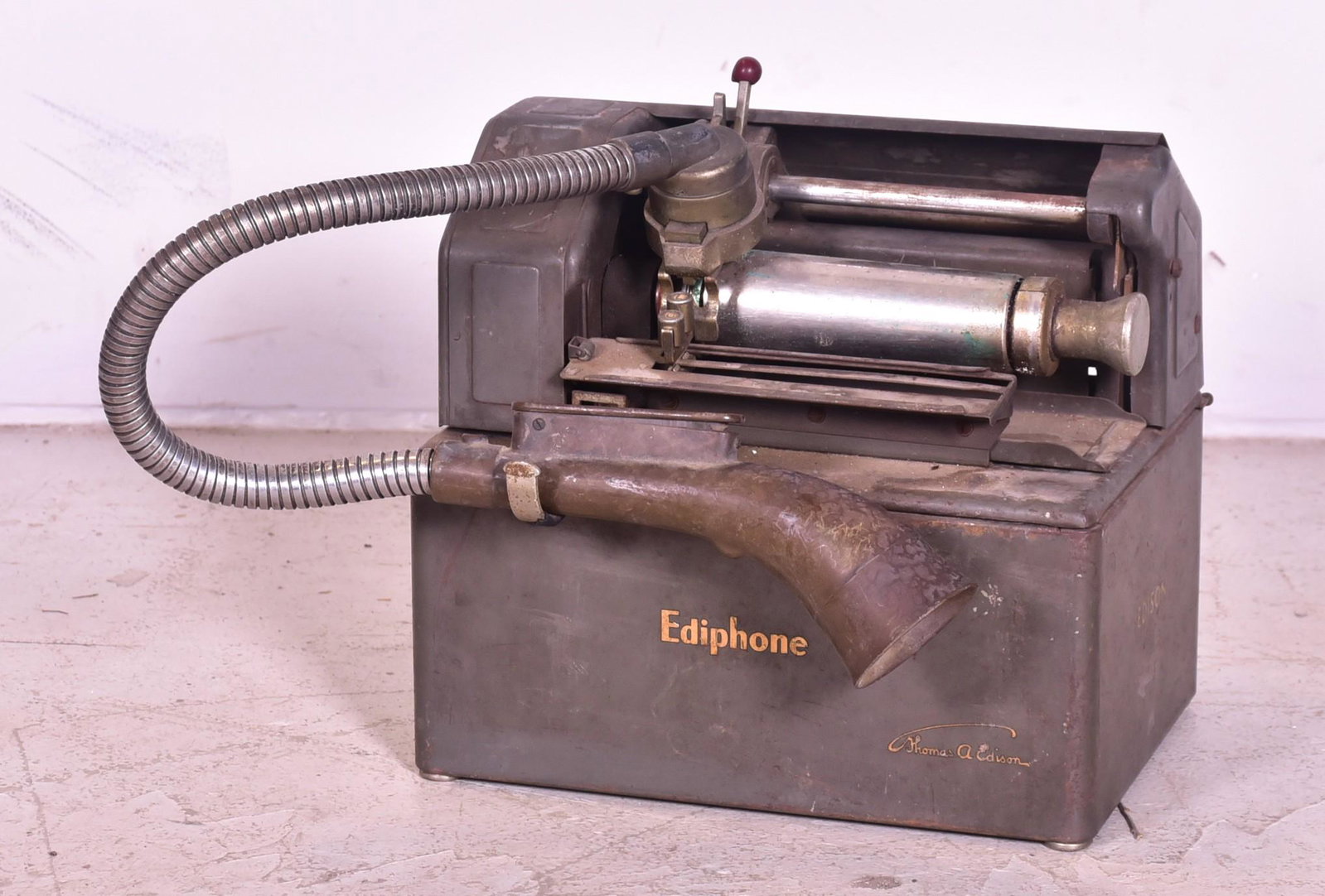 Edison Ediphone Voicewriter Recorder: Thomas A Edison Ediphone Voicewriter dictation machine