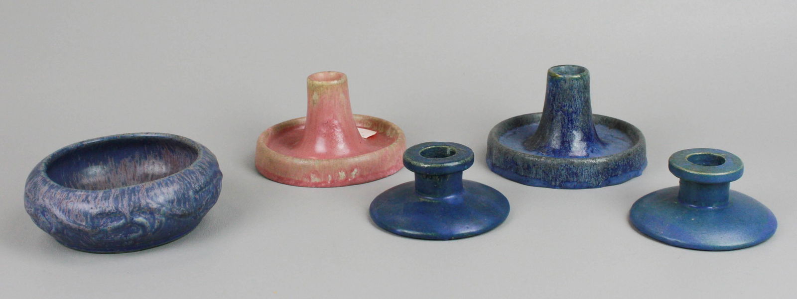 (5) Fulper Pottery Pieces and Style (1 of 2)