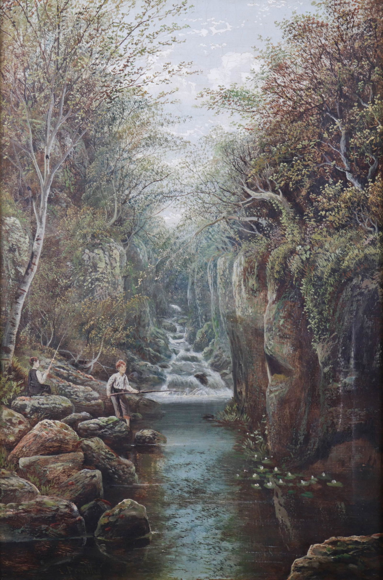 Edward Priestley Painting "Fairy Glen" (1 of 4)