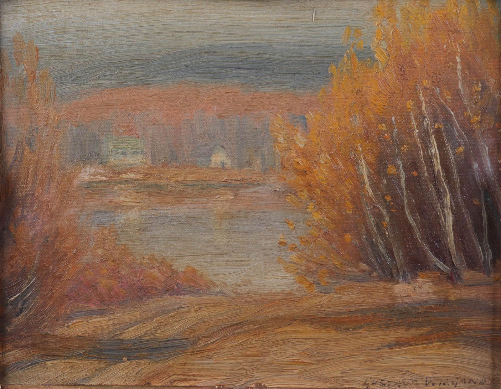 Gustave Wiegand "Indian Summer NH" (1 of 5)