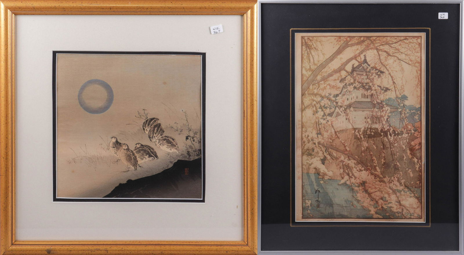 (2) Tsukioka Kogyo & Hiroshi Yoshida Woodblocks (1 of 5)