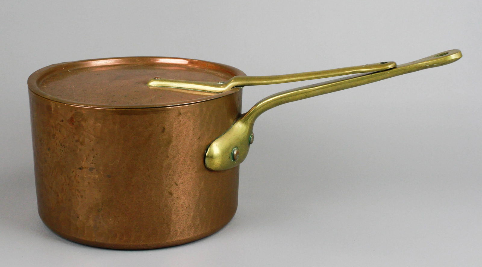 Divertimenti Copper Sauce Pot and Lid (1 of 2)