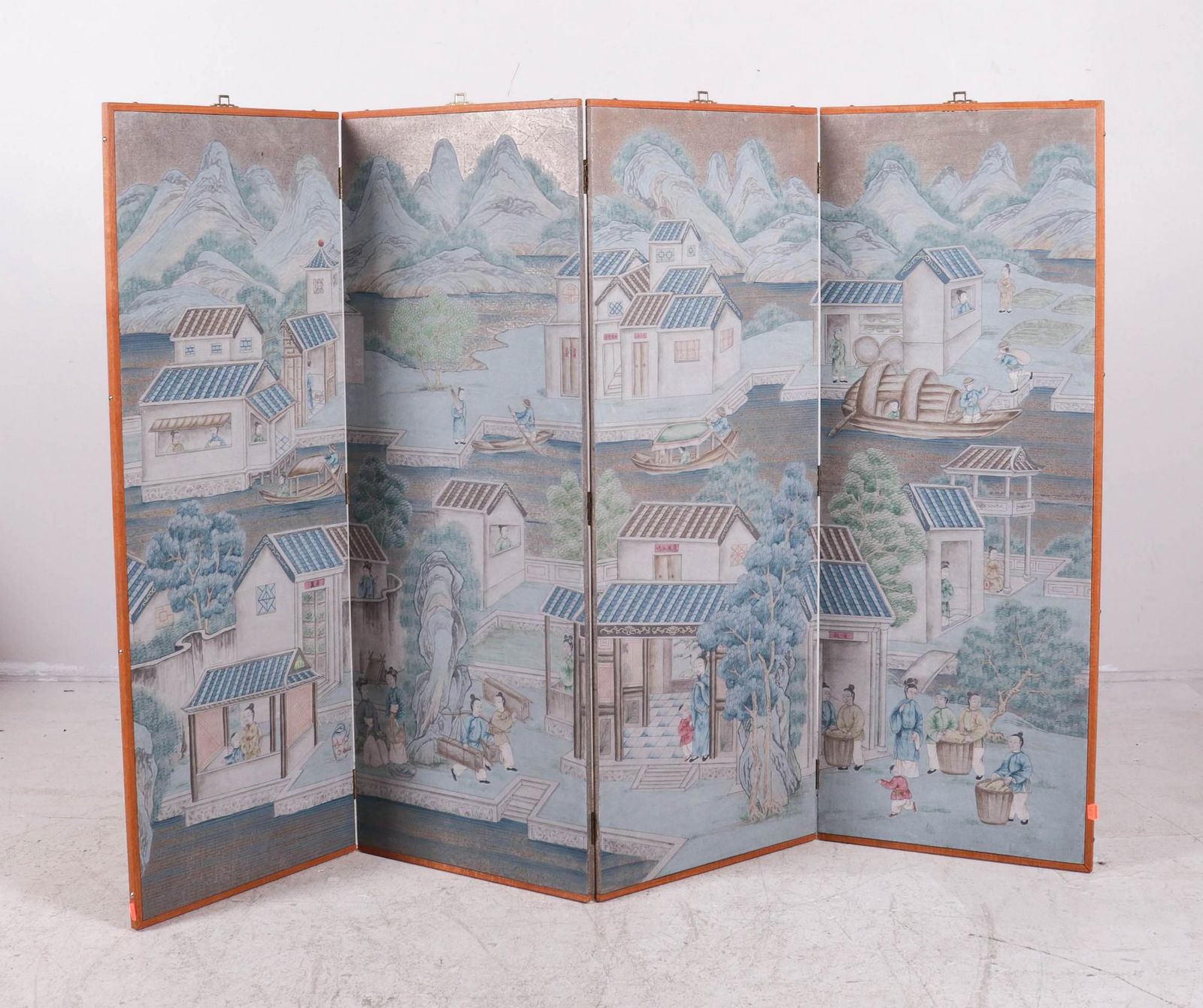 Chinese paper 4 panel screen (1 of 1)