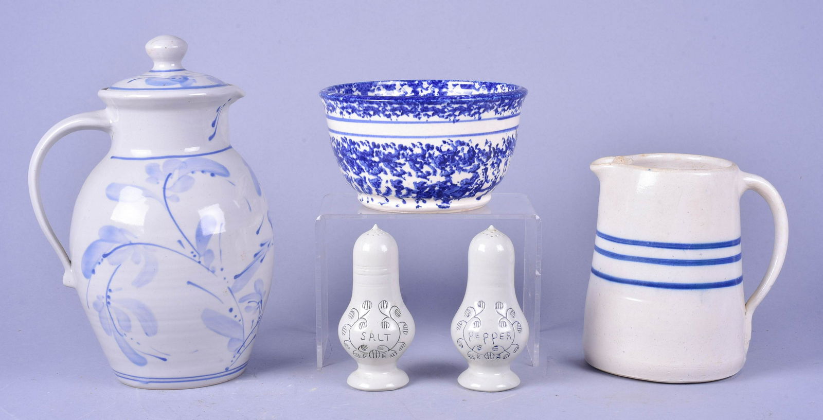 (5) Pcs Pottery (1 of 2)