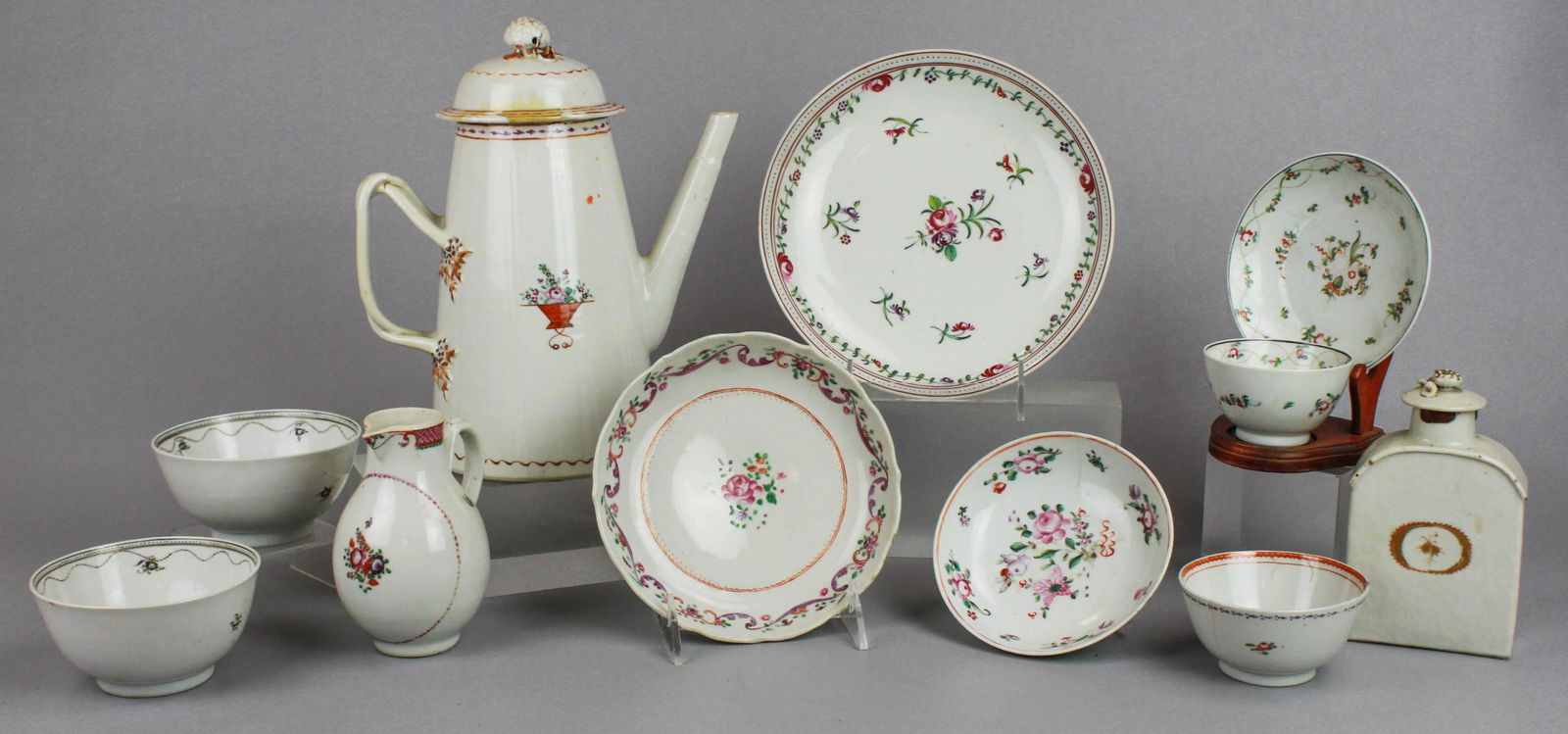(11) Pcs. 18th/19th c. Tableware (1 of 4)