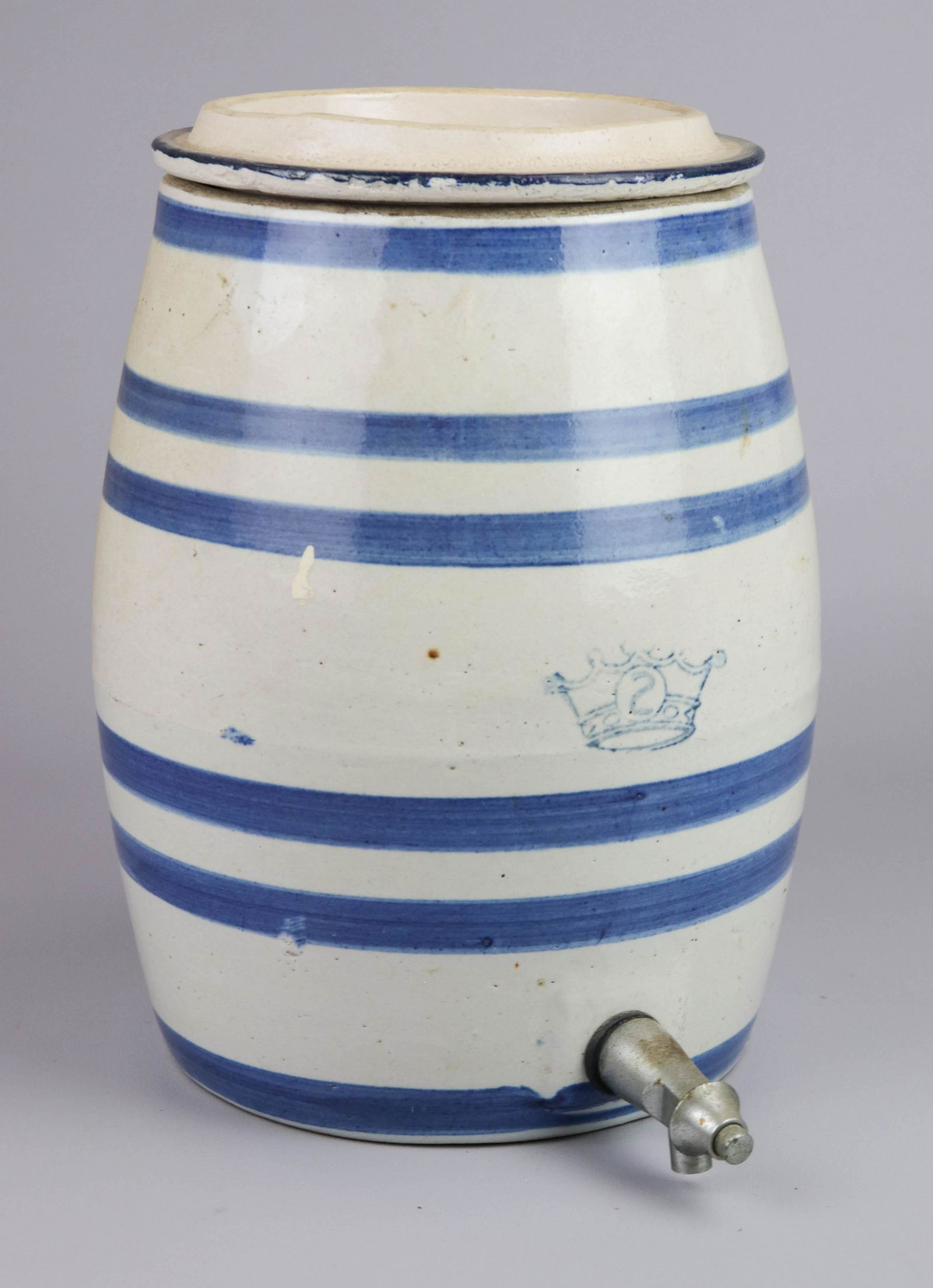 Kings Crown Stoneware Water Dispenser Crock (1 of 1)