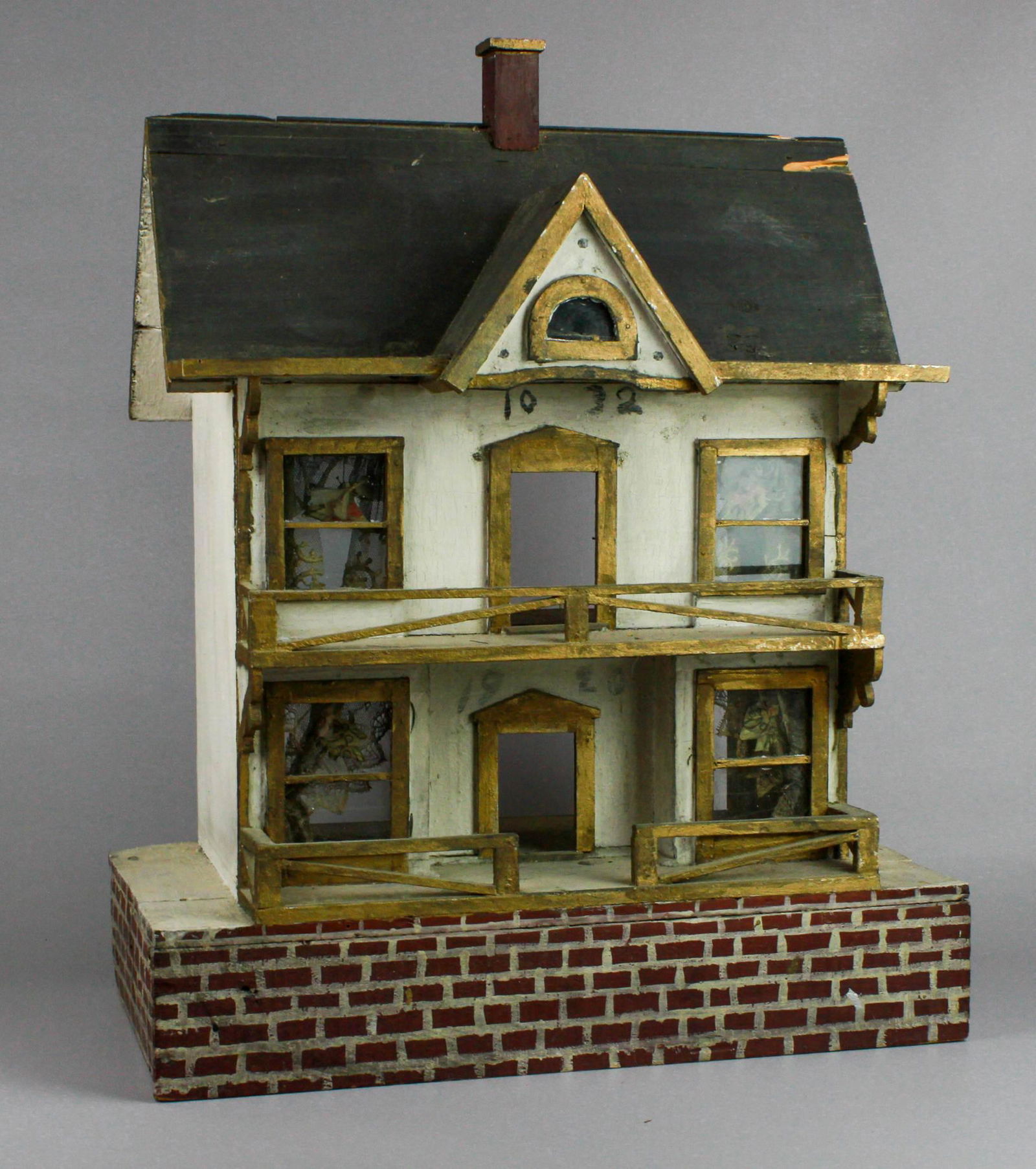 Folk Made Open Back Doll House (1 of 10)