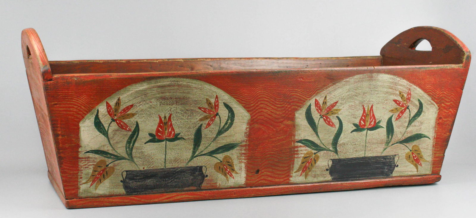 Kathy Graybill Paint Decorated Dough Box (1 of 5)