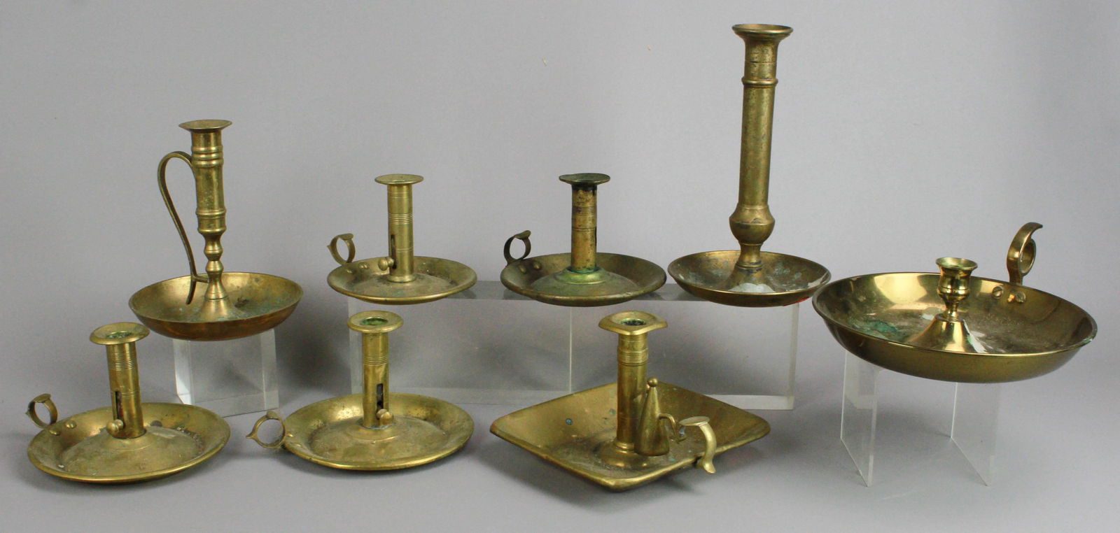 (8) Brass Chambersticks (1 of 1)