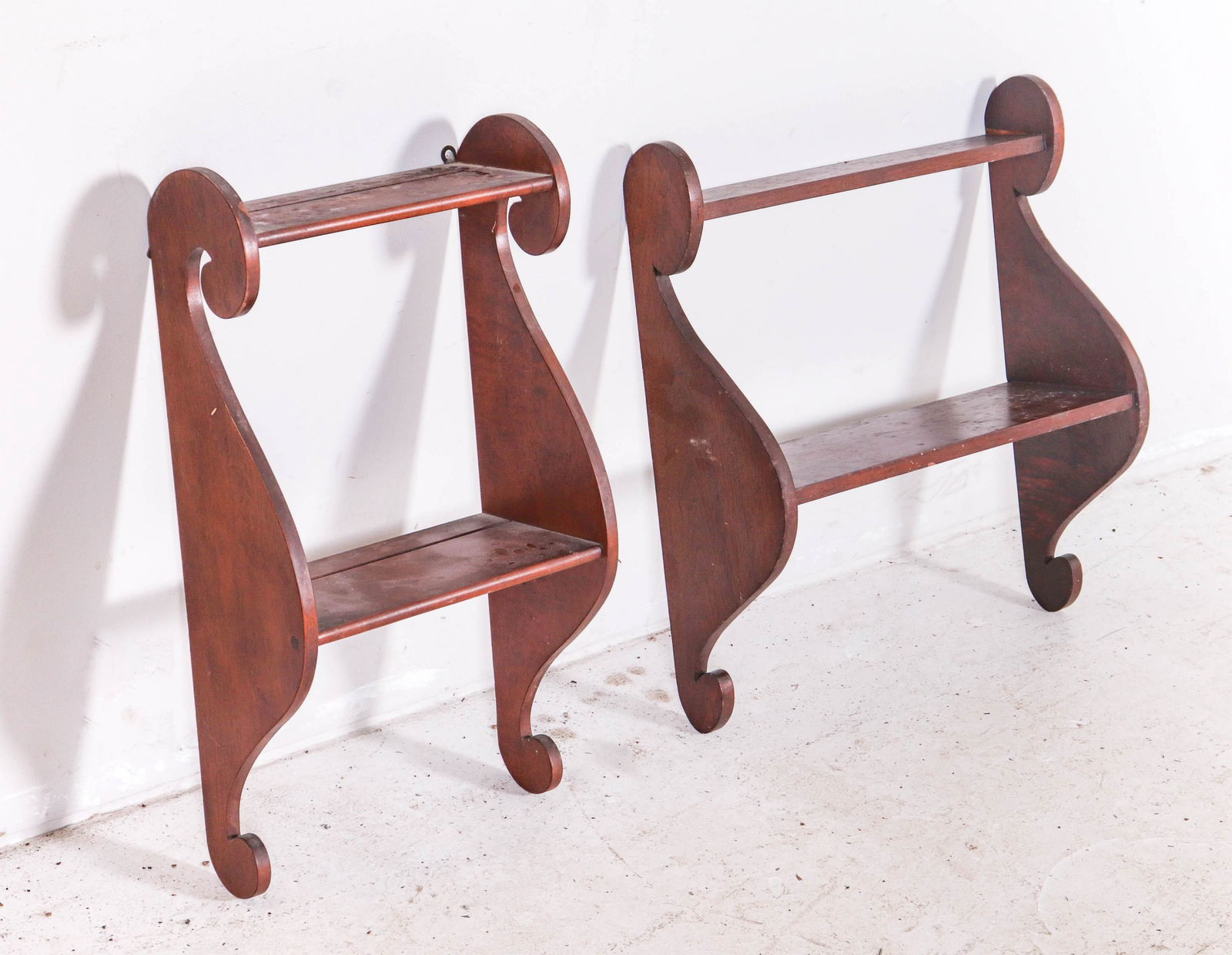 (2) Hanging wall shelves (1 of 2)